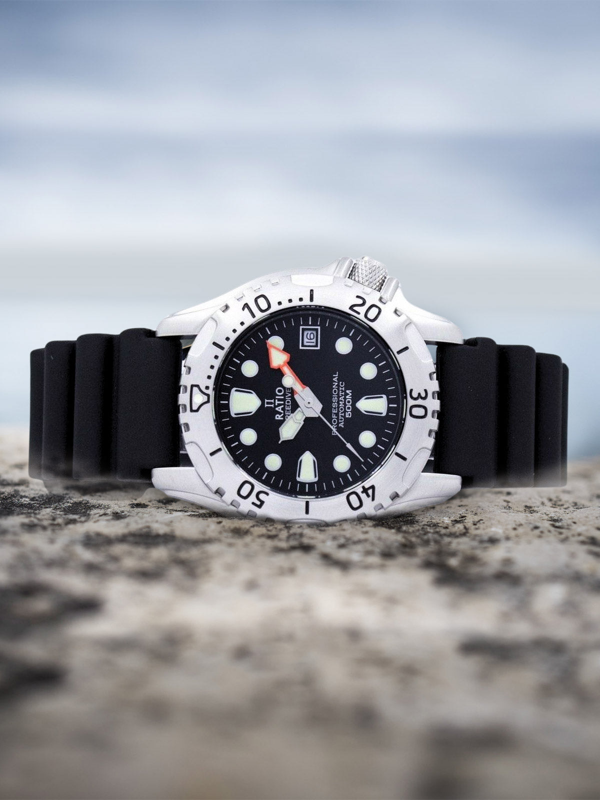 Ratio Free Diver Professional 500M Automatic 32GS202A Men's Watch