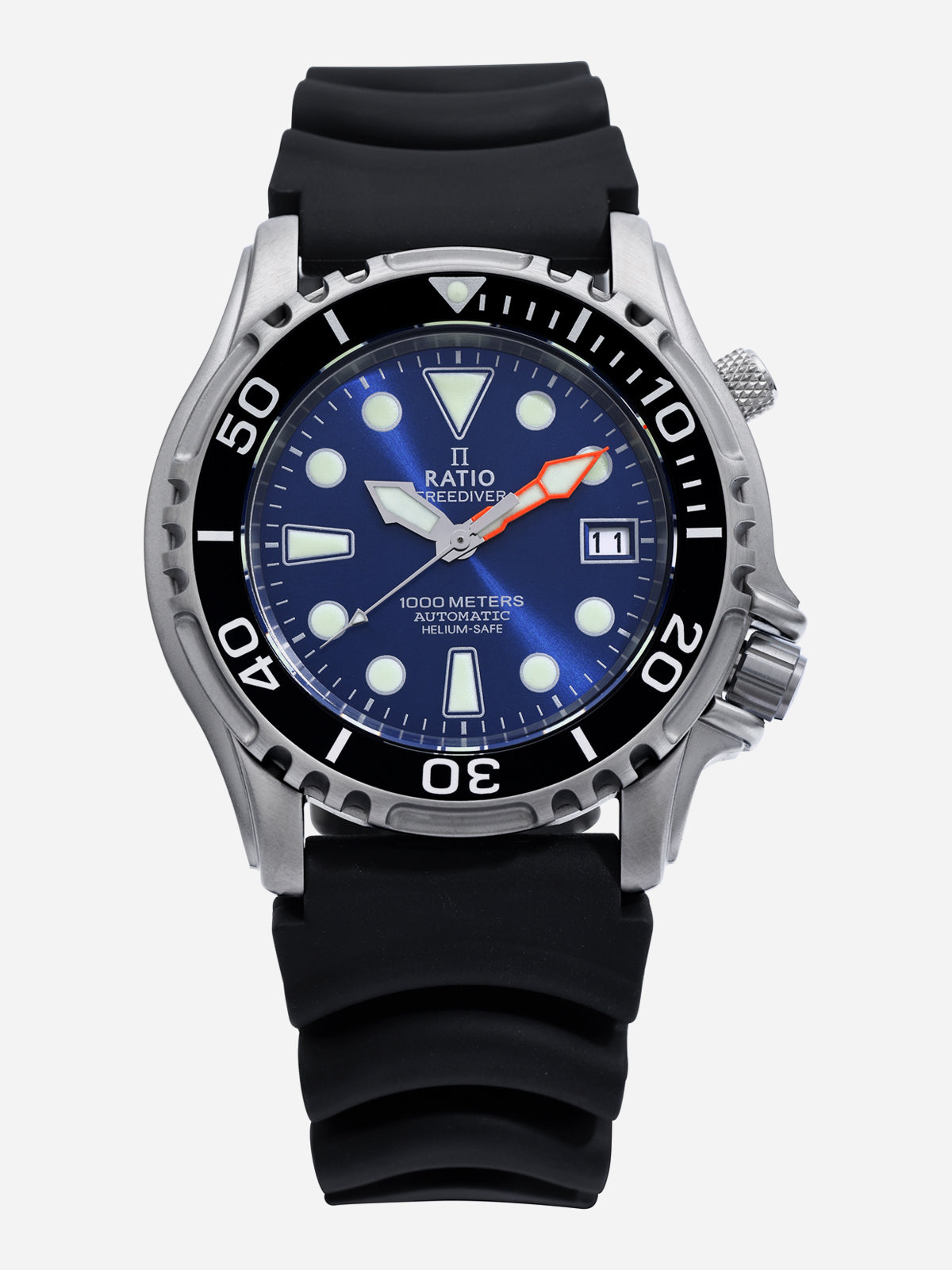 Ratio FreeDiver Helium Safe 1066KE20-33VA-BLU Automatic Men's Watch