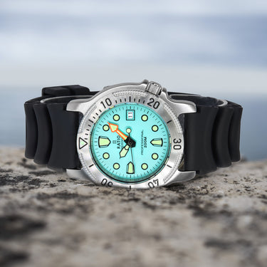 Ratio FreeDiver Professional Sapphire Ice Blue Dial Quartz 22AD202-IBLU 200M Men’s Watch - Ratiowatches