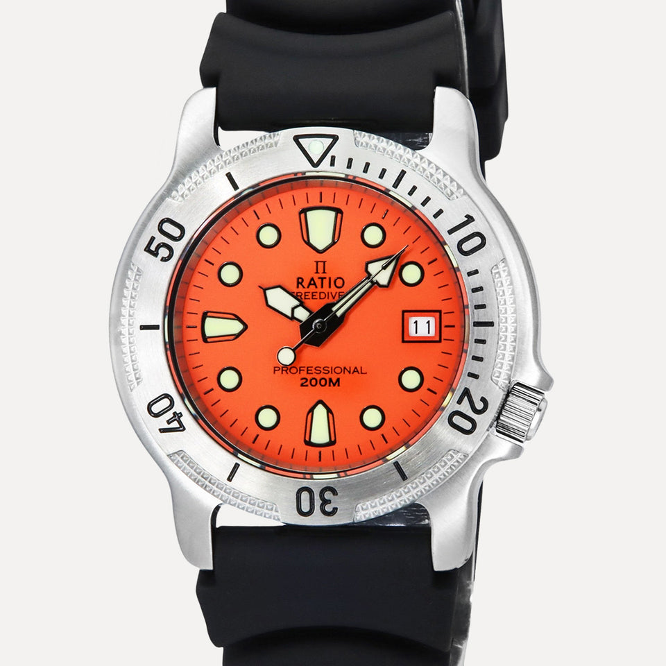 Ratio FreeDiver Professional 22AD202 ORG 200M Men s Watch ratio-freediver-professional-22ad202-org-200m-men-s-watch