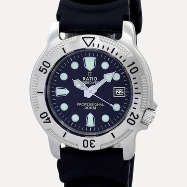 Ratio FreeDiver Professional 200M Sapphire Quartz 22AD202 Men's Watch - Ratiowatches
