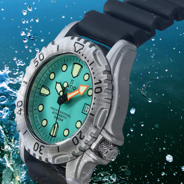 Ratio FreeDiver Professional 500M Sapphire Ice Blue Dial Automatic 32GS202A-IBLU Men's Watch - Ratiowatches
