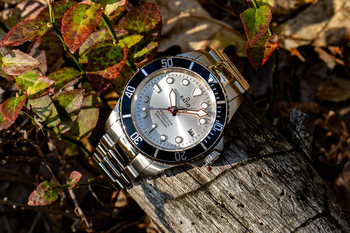 Ratio FreeDiver Green Dial RTF049 200M Men's Watch