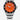 Ratio FreeDiver GMT Series Sapphire Stainless Steel Orange Dial Automatic RTF055 200M Men's Watch - Ratiowatches