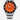 Ratio FreeDiver GMT Series Sapphire Stainless Steel Orange Dial Automatic RTF055 200M Men's Watch - Ratiowatches