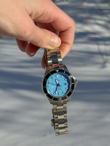 Ratio FreeDiver Ice Blue Dial RTFL837 200M Women's Watch