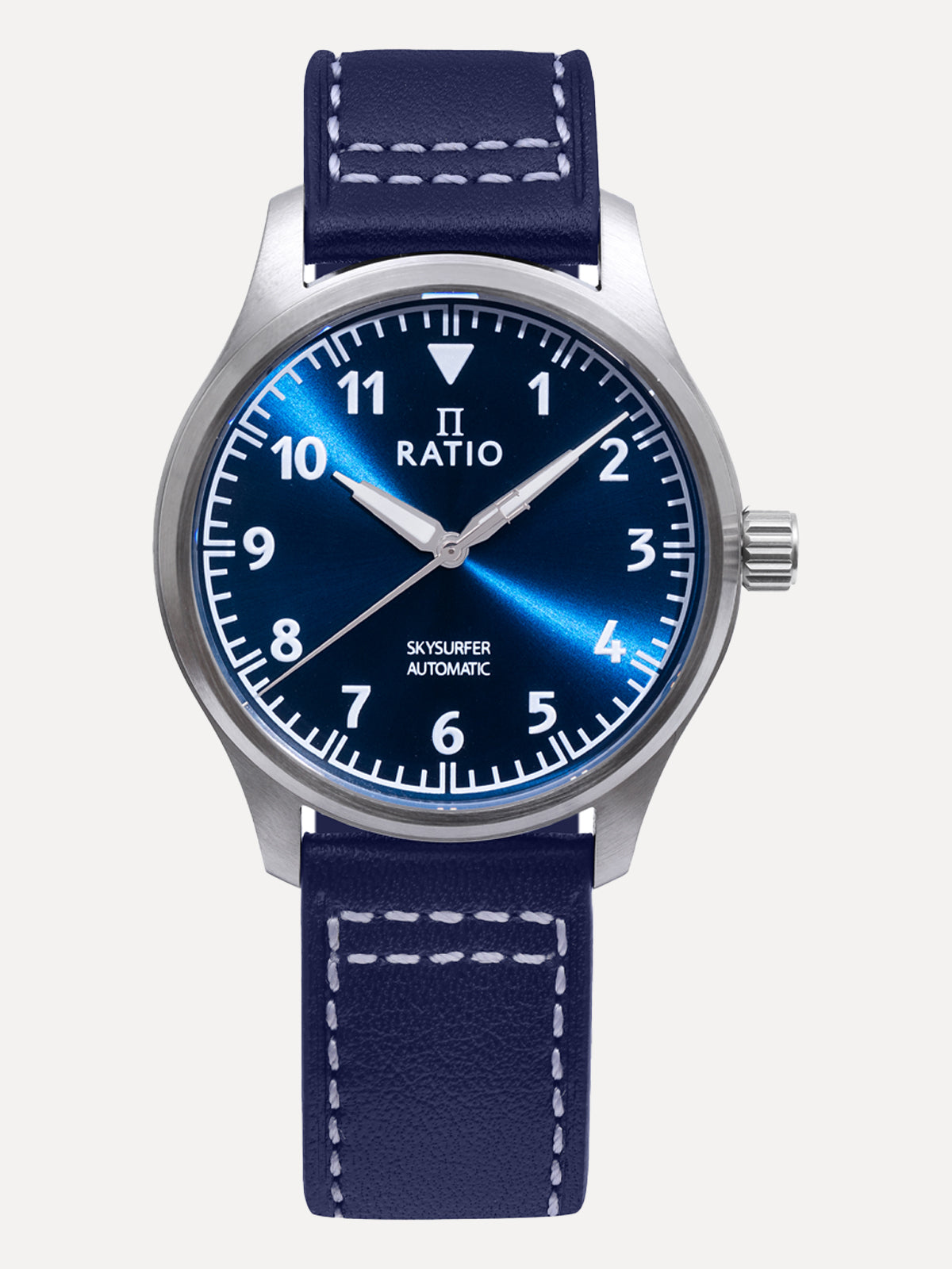 Ratio Skysurfer Pilot RTS302 Blue Dial Automatic 200M Men's Watch
