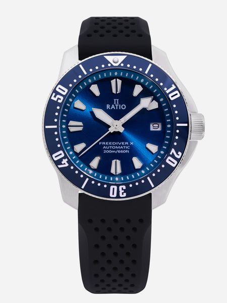 Ratio FreeDiver X Ocean Blue Automatic RTX003 Men's Watch